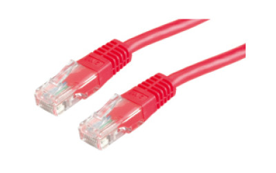 UTP mrežni kabel Cat.5e, 3.0m, crveni